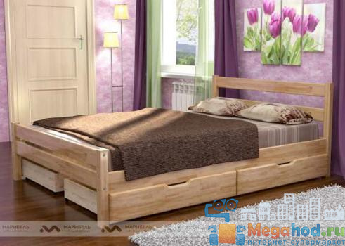 Кровать "В-1 С" с 4 ящиками от магазина мебели МегаХод.РФ