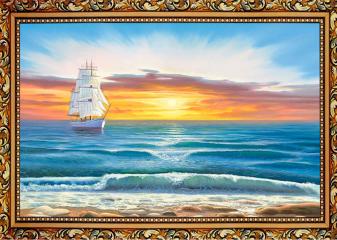Репродукция "Парус на закате" Репродукция "Парус на закате"