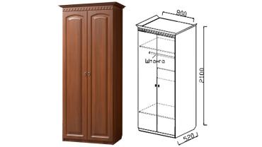 Шкаф 2-х створчатый платяной  "Гармония 4"