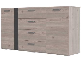 Комод 4 ящика 2 двери "Бриз" Браво Комод 4 ящика 2 двери "Бриз" Браво