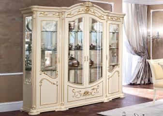 Шкаф-витрина 4-х створчатый "Латифа"