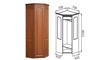 Шкаф угловой платяной "Гармония 4" Шкаф угловой платяной "Гармония 4"