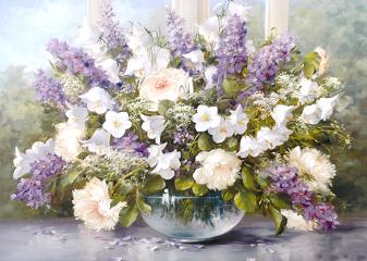 Репродукция "Летний букет" Репродукция "Летний букет"