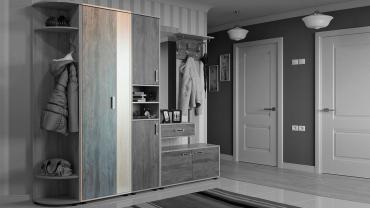 Шкаф 2-х створчатый "Визит 1"