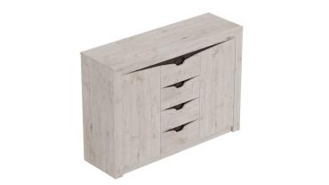Тумба 4 ящика, 2 двери "Соренто град" Тумба 4 ящика, 2 двери "Соренто град"