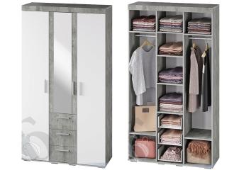 Шкаф 3-х створчатый "Инстайл"